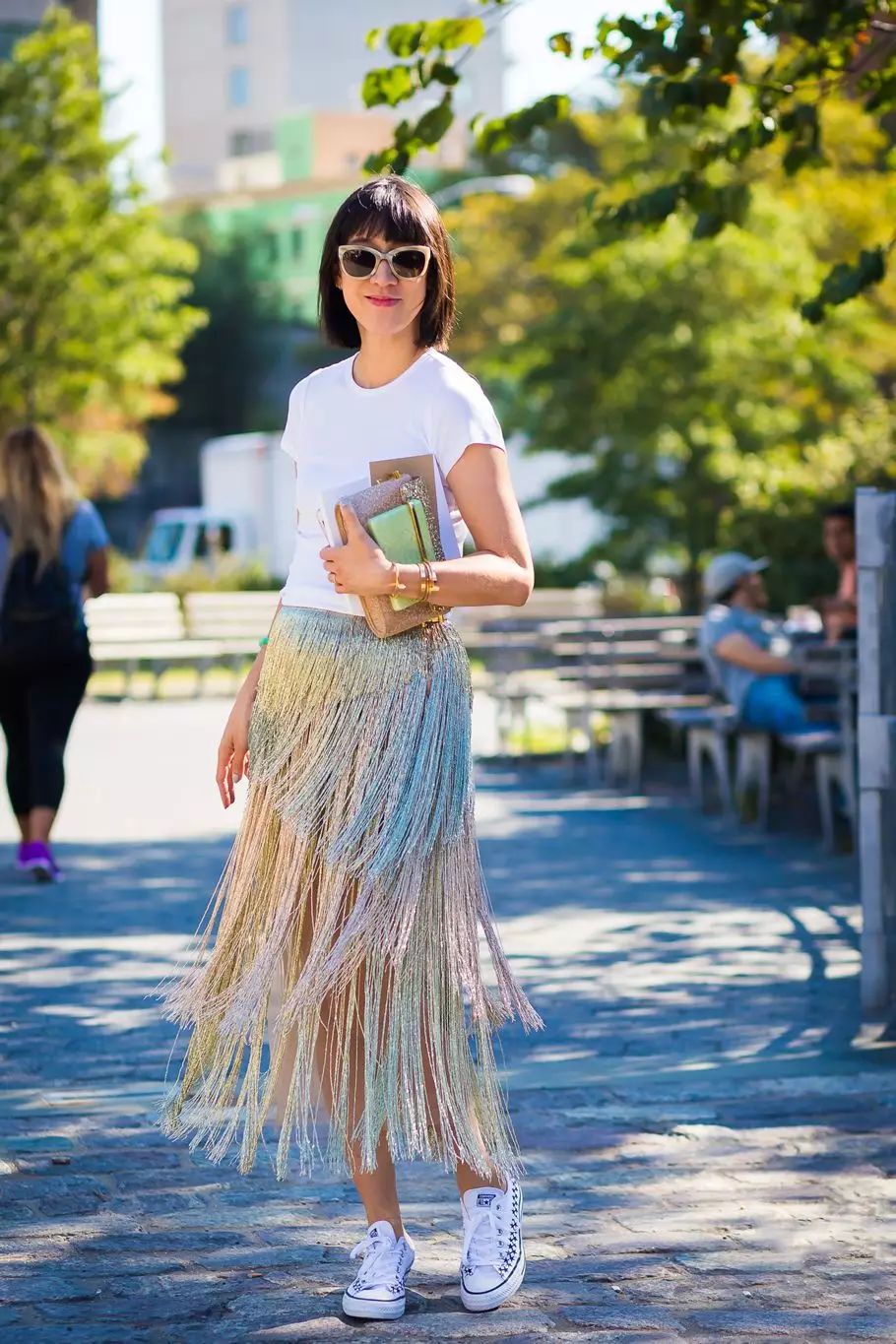 特别显腿长的匡威穿搭,腿短腿粗怎么穿匡威