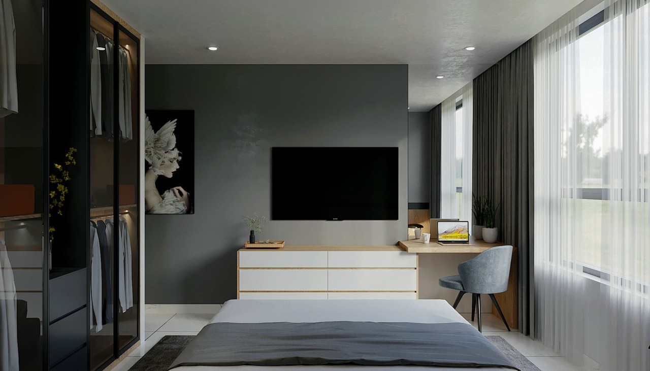 装修案例简约风一点也不简单,装修北欧实际150平米