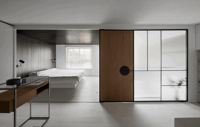 轻奢超大推拉门图片大全,三米极简推拉门