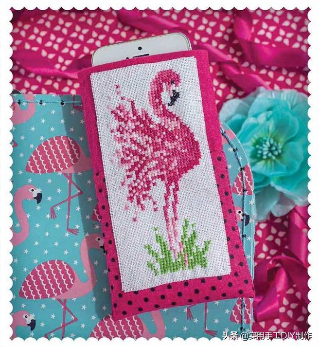 简单的十字绣印花,十字绣可爱图片