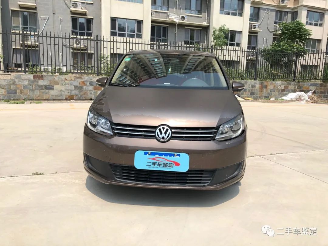 大众途安安全简配,途安2011事故车