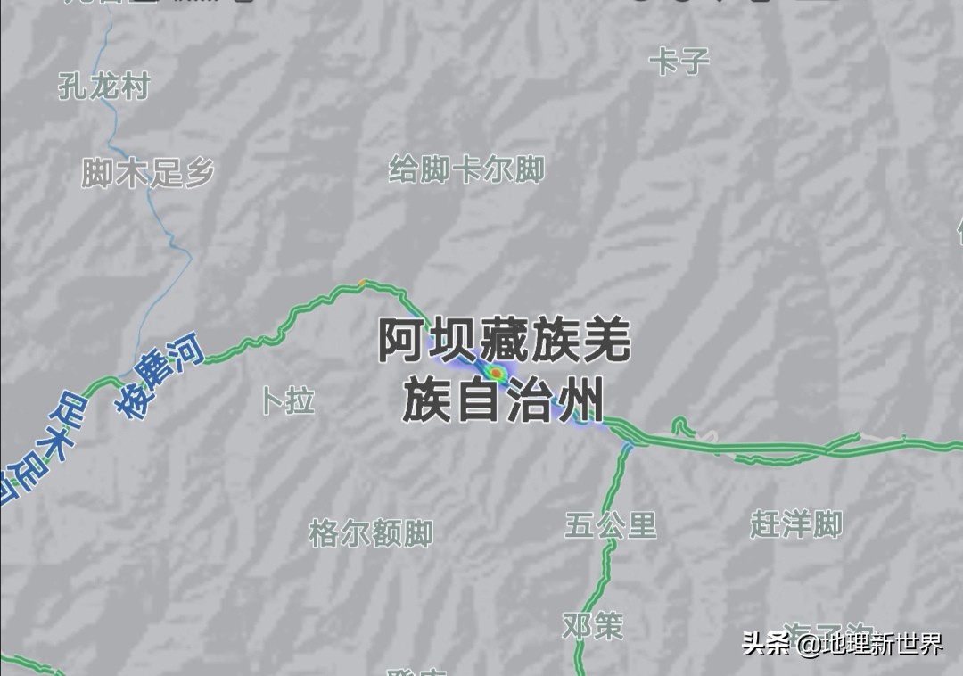 晚6点，四川18市3自治州热力图对比