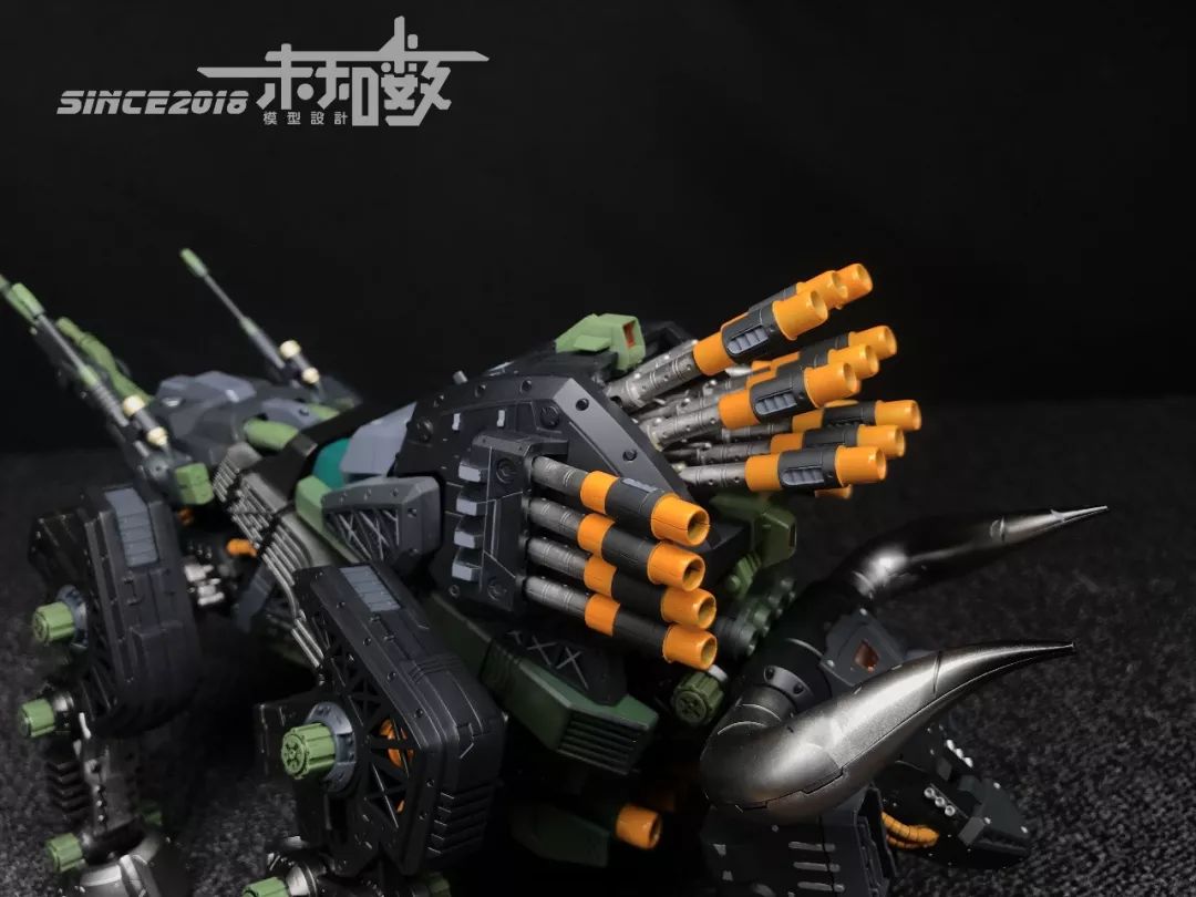 索斯机械兽长牙虎涂装,索斯机兽拼装视频合集