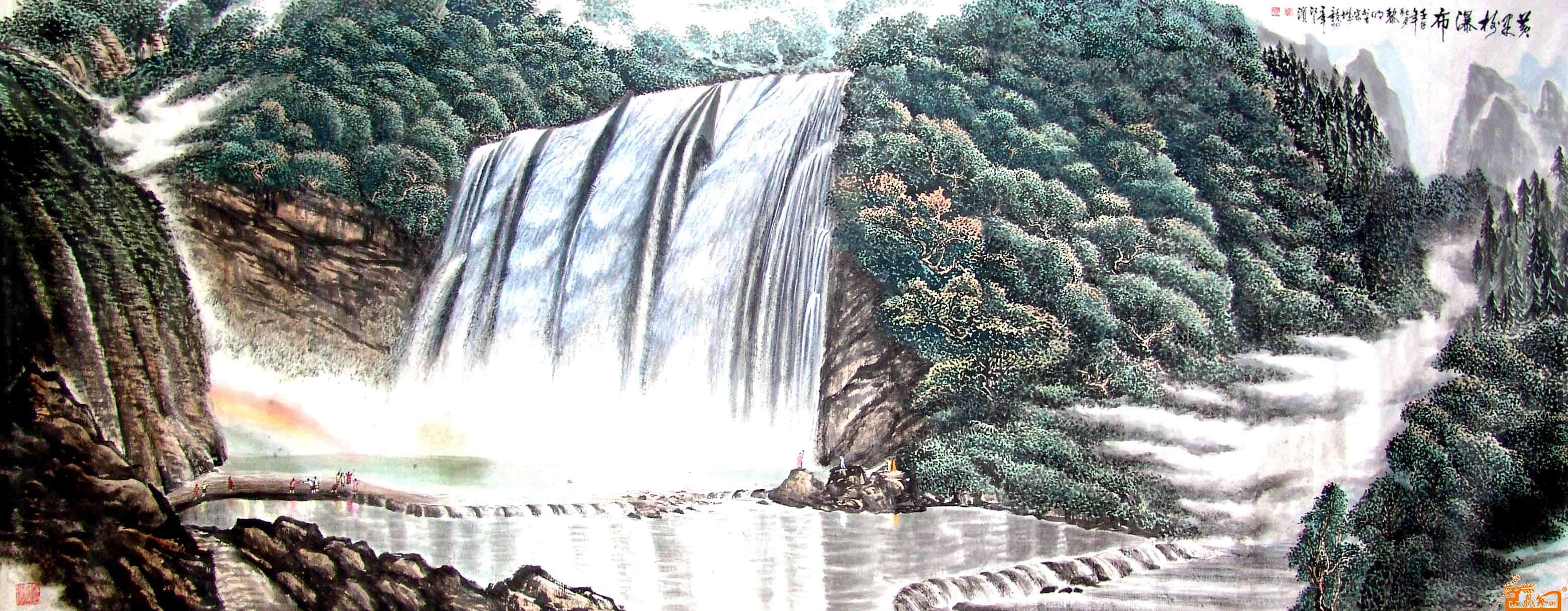 一幅绝美的水墨画,十大绝美水墨山水画