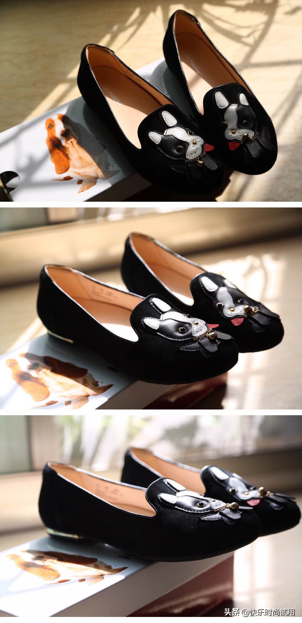 暇步士的鞋子好吗,暇步士新款休闲狗狗平底女单鞋试用介绍