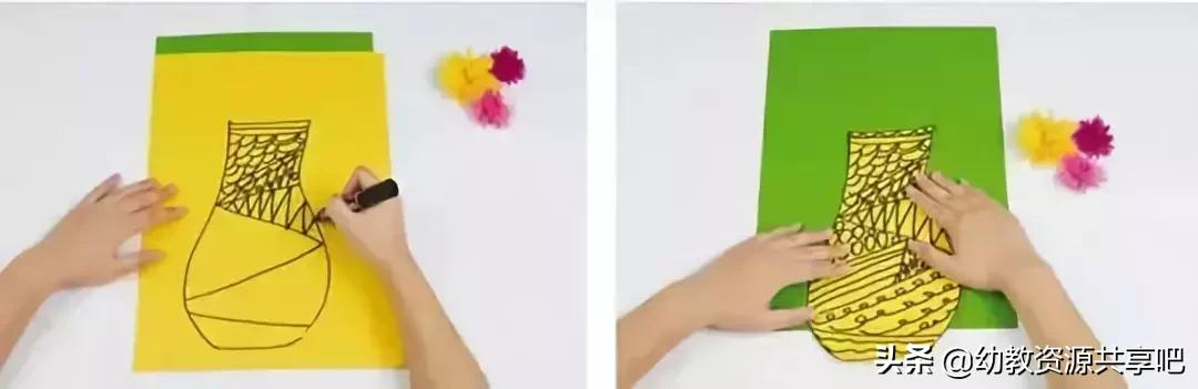 蛋壳纸杯做的简易手工,用蛋壳做的站立手工作品