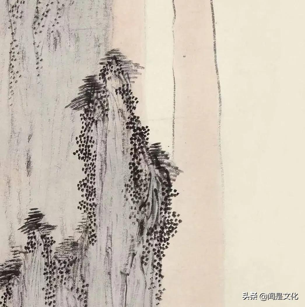 国画清供图作品欣赏,山松楼阁图国画