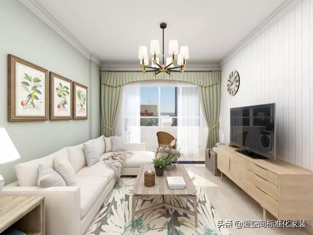 砸墙又砌墙，89㎡田园风小户型改出小三房，效果完爆100㎡！完美