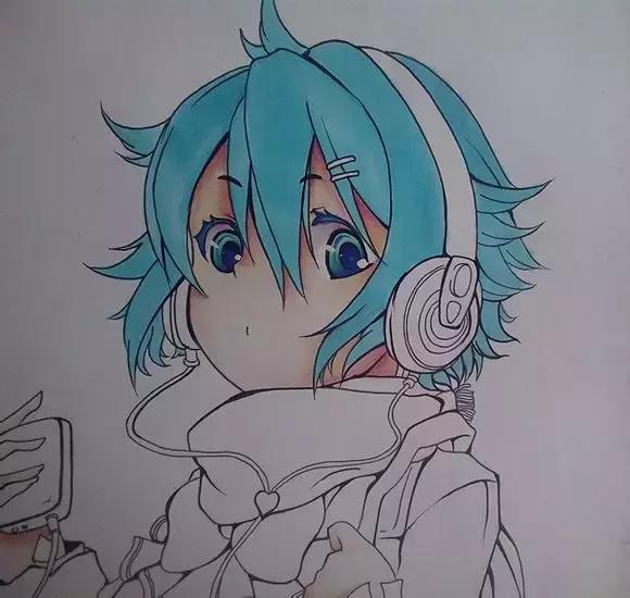 超详细马克笔教程,教你一步一步用马克笔手绘二次元教程!