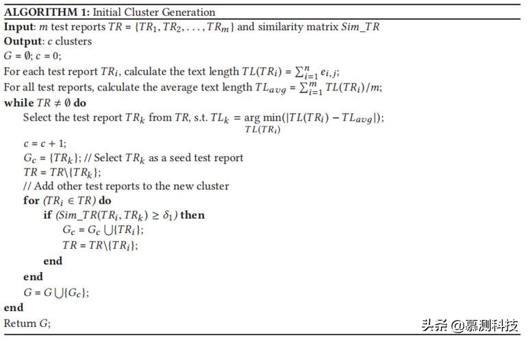 移动应用众包测试报告的模糊聚类