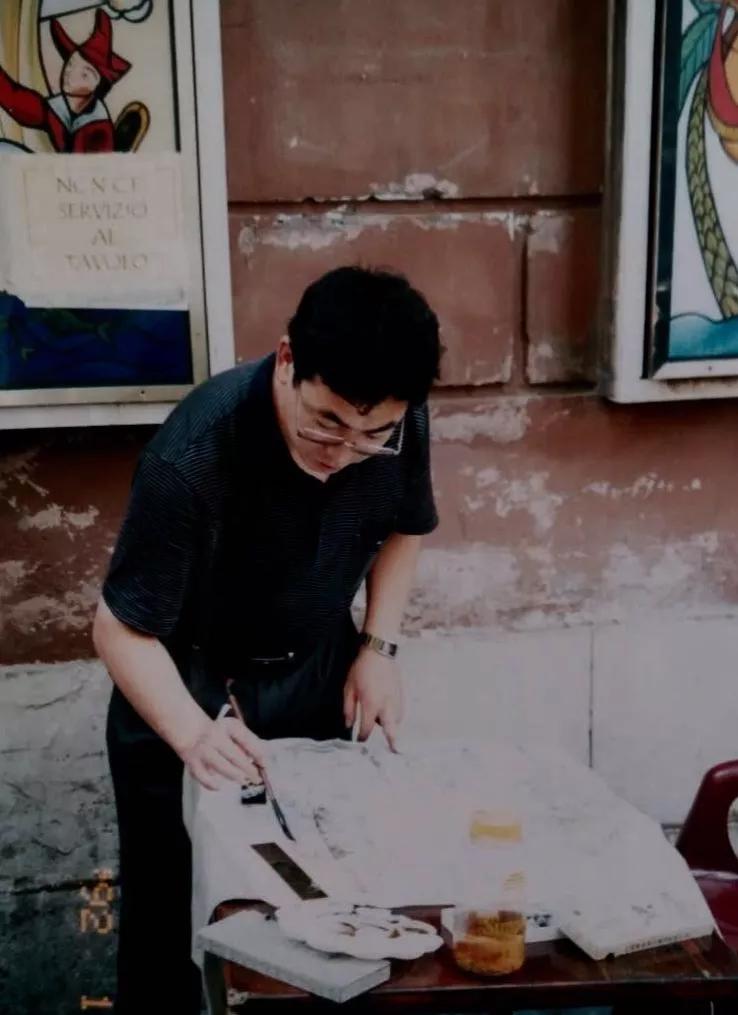 掌上乾坤指间生花世界级艺术家-贾同辉的“指墨”风釆