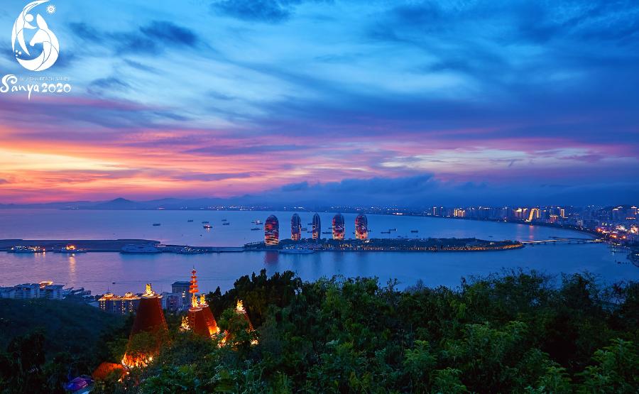 三亚最美海夜景,三亚最美夜景第一视角