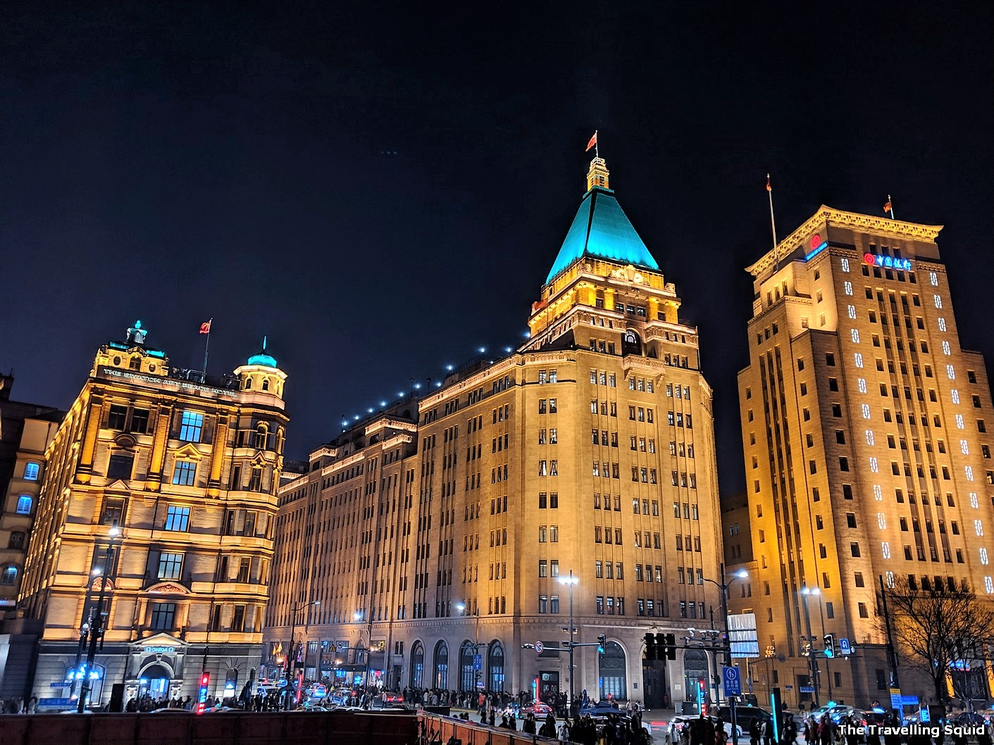 上海国际饭店建造历史影像,上海三大标志性建筑餐厅