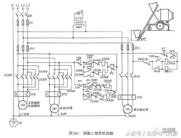 电工实际操作交流接触器接线法,变压器和交流接触器的接线方法