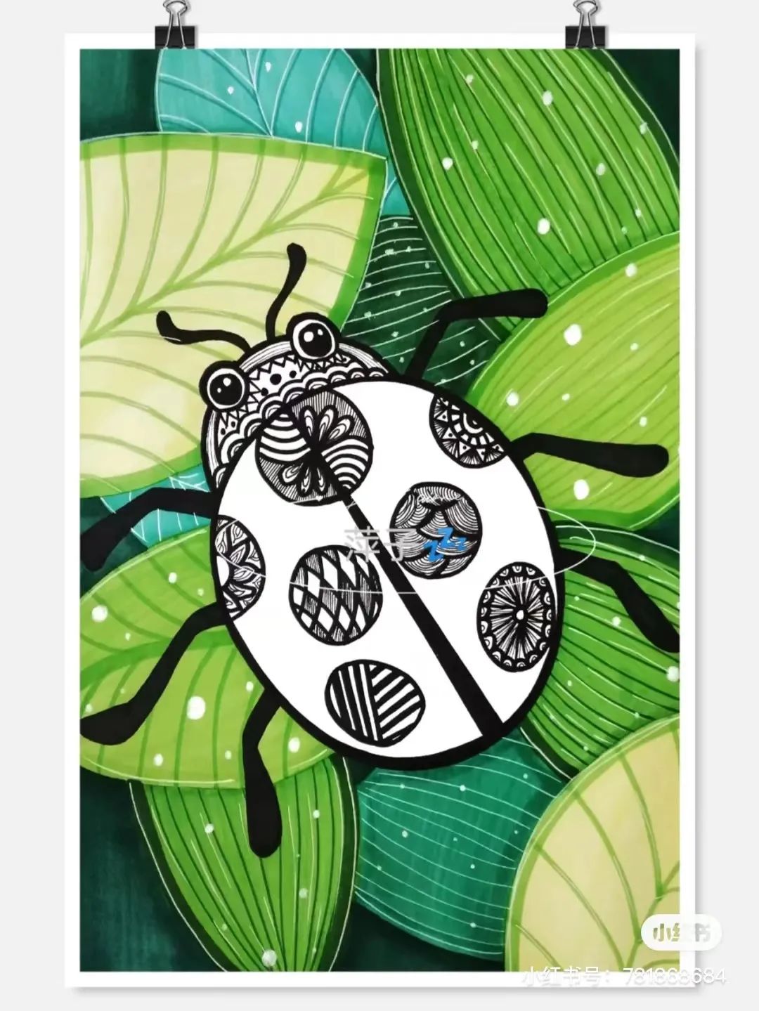 花卉简单线描创意画,花草线描画装饰