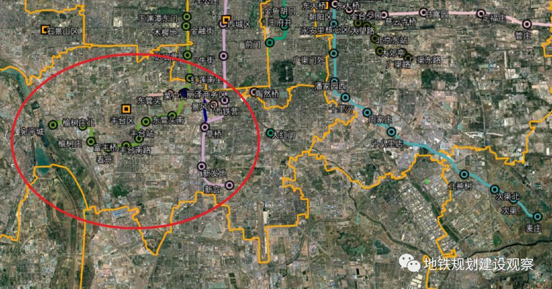 北京轨道交通区域快线规划图,北京轨道交通三期规划线路