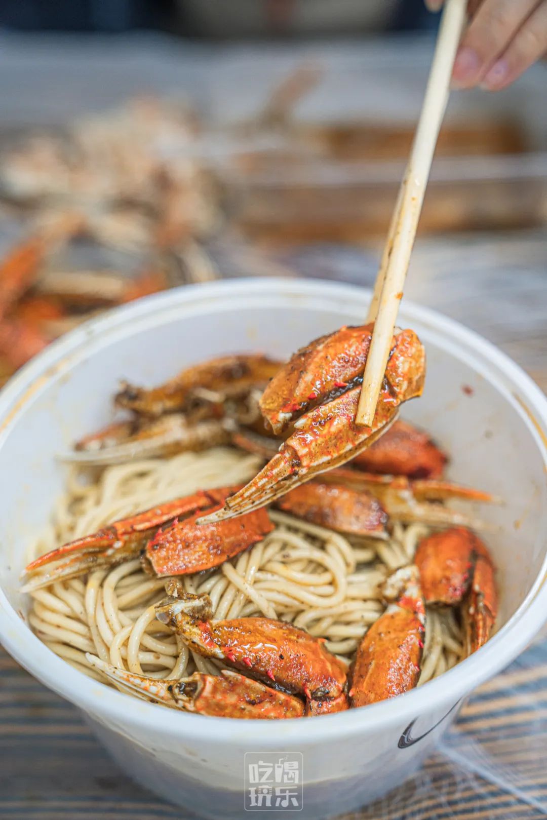 武汉蟹脚面江汉路推荐,武汉有名气的独创蟹脚面