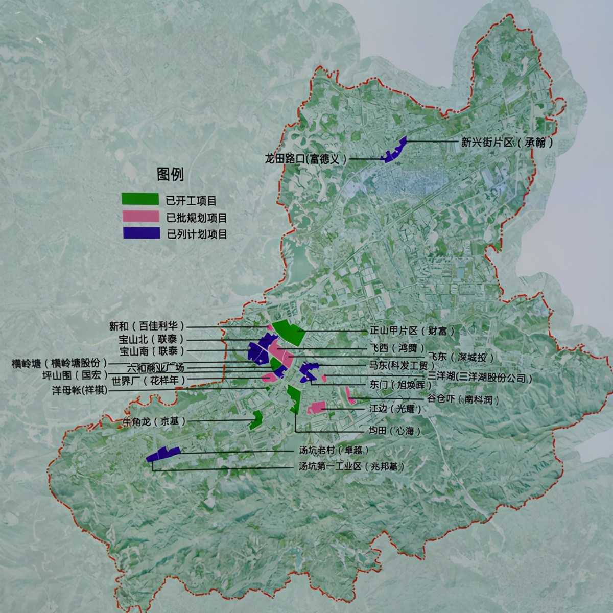 坪山中心区最好的片区,坪山区未来的发展潜力