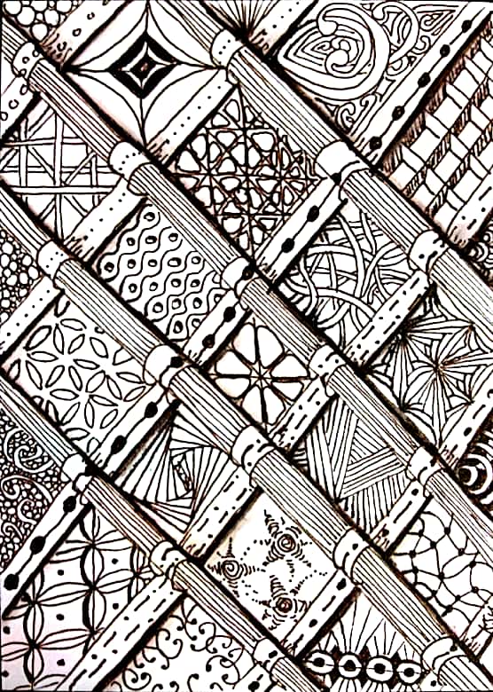 怎么讲解黑白装饰画,黑白装饰画的技法有哪些