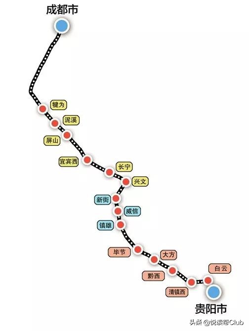 成贵高铁成都到贵阳要多少小时,成贵高铁贵阳段路线