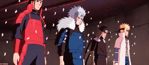 盘点历代火影集结的场面,历代火影各个时期实力对比