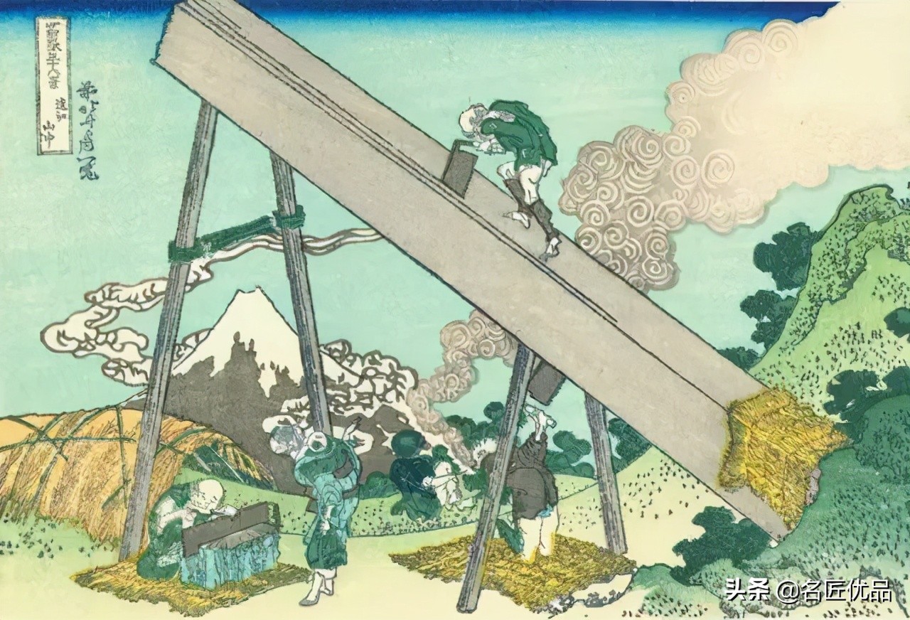 葛饰北斋富岳三十六景作品说明,清代五十位宫廷画师