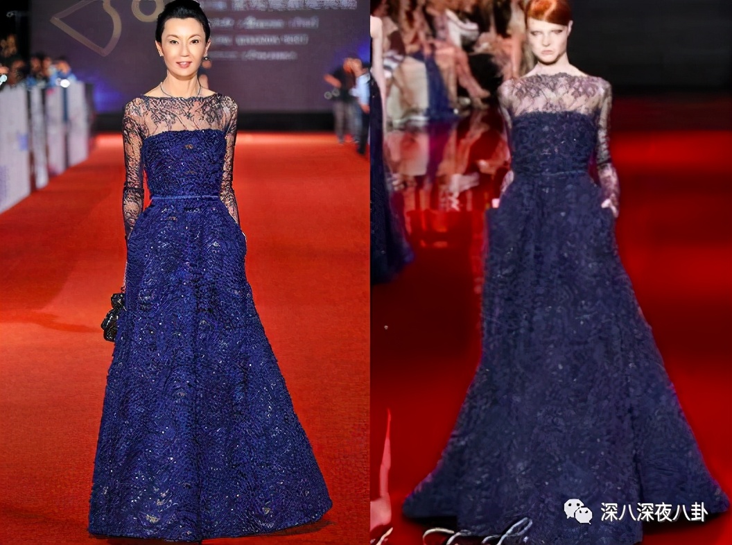 巩俐穿的皮衣,巩俐穿香奈儿