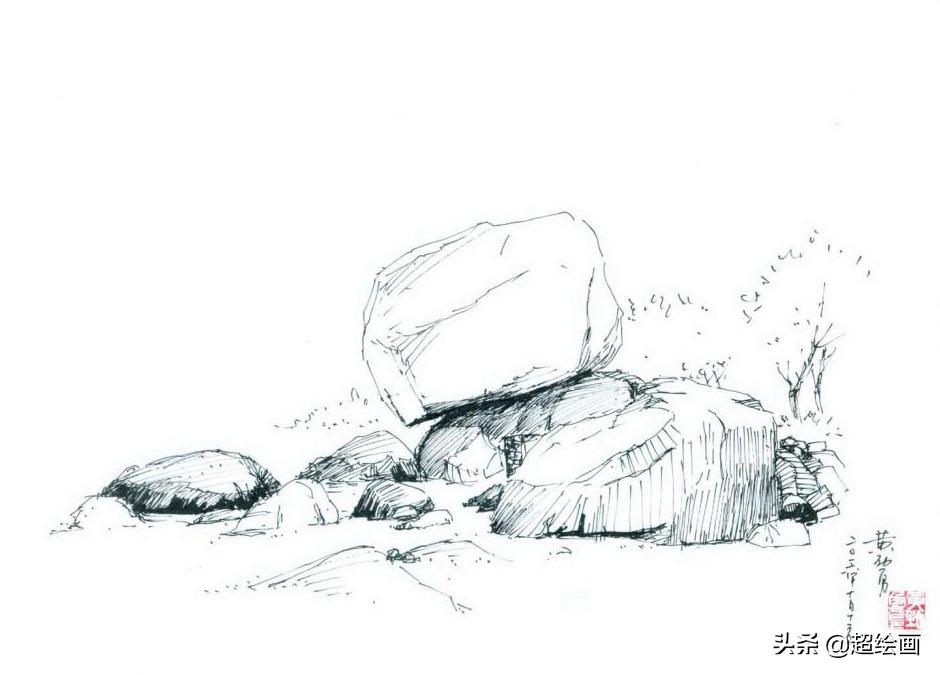 十大顶级钢笔画速写,钢笔速写100幅图片