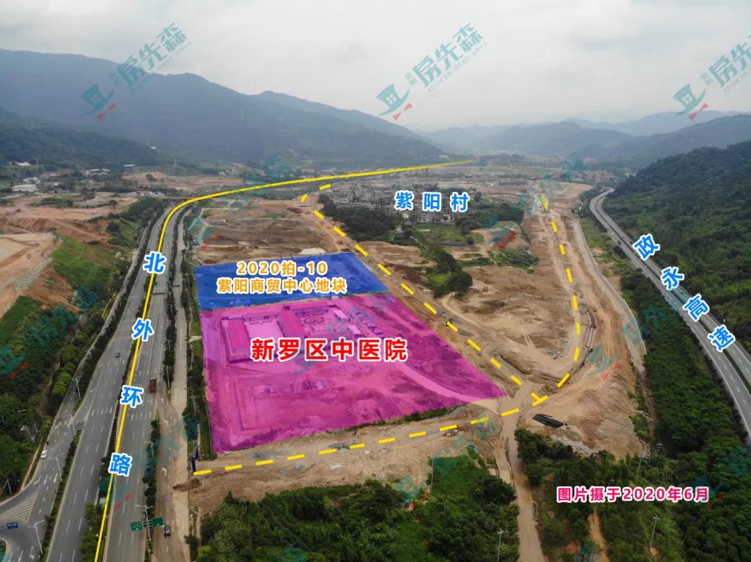 新罗区中医院规划,新罗中医院地址