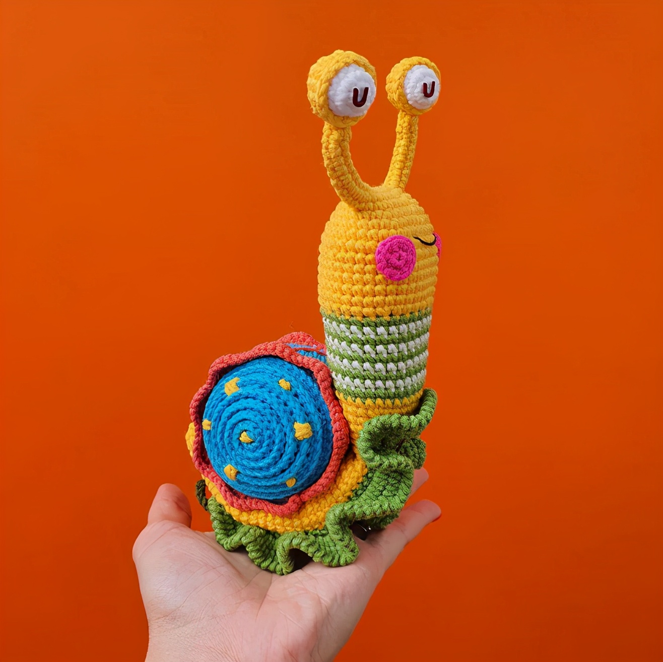 纯毛线钩织小玩意,最火毛线钩织