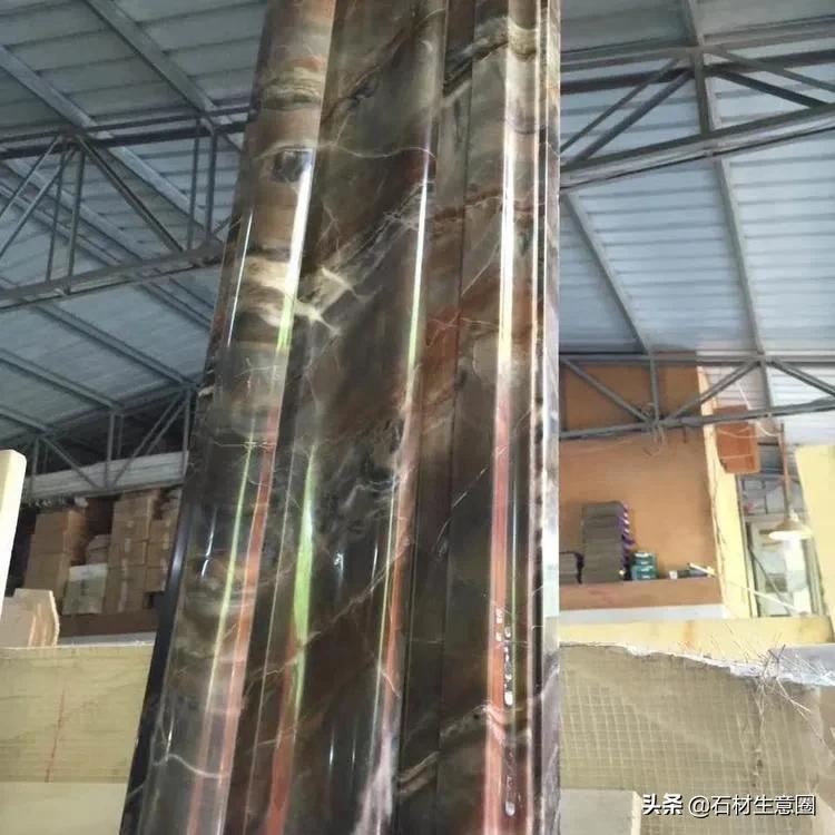 最好看的红色大理石,红色大理石楼梯效果图