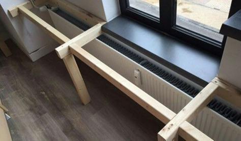 窗台加宽改造飘窗,客厅阳台窗台加宽做飘窗