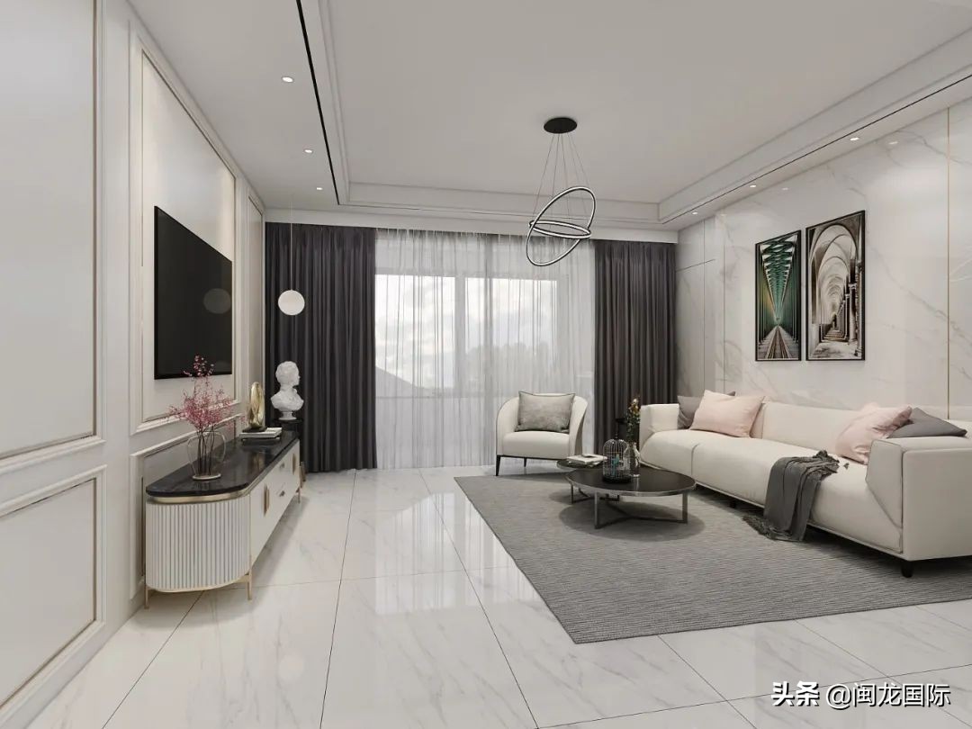 深素色瓷砖效果图大全欣赏,新中式拼花瓷砖效果图大全