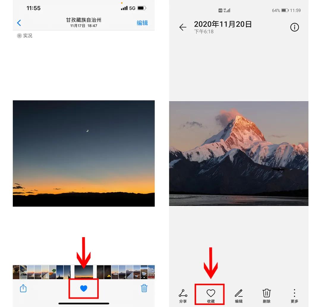 手机相册里的视频照片越来越多,用这3个方法快速找到目标素材