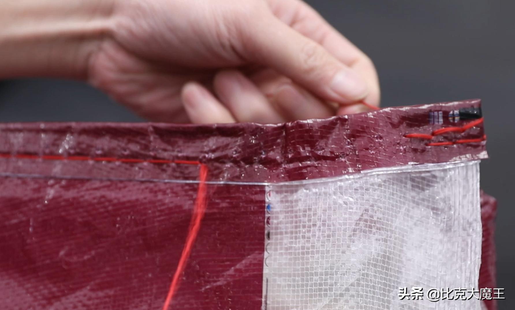 如何快速拆开米袋包装线,拆米袋线技巧妙招姐