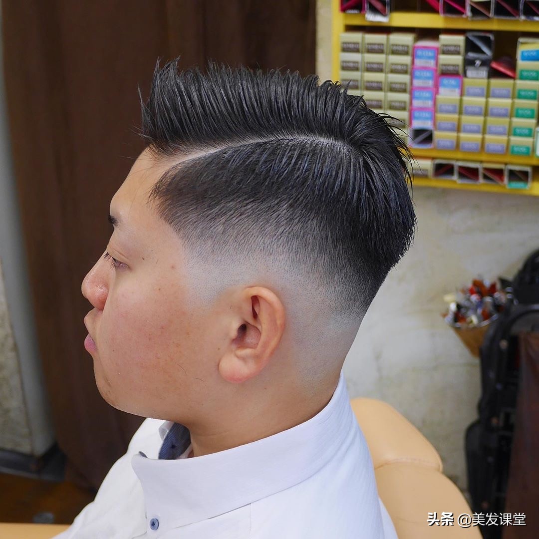 渐变铲青理发视频教程,渐变铲青