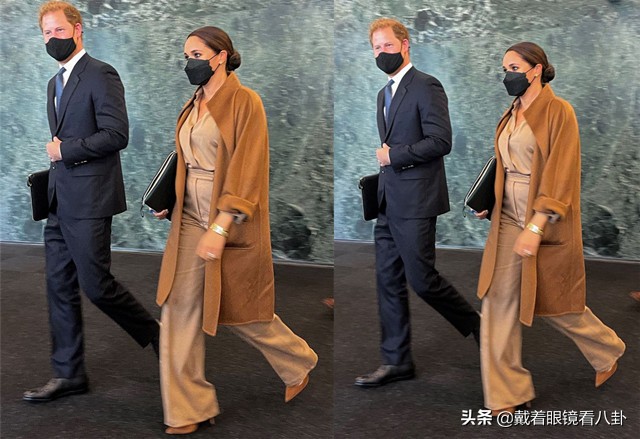 梅根自家花园宣传新书,手戴十几万戴妃腕表,金手镯搭钻戒晃人眼