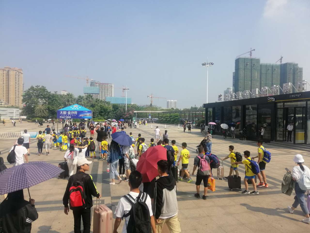 北海国庆交通状况,北海国庆车流