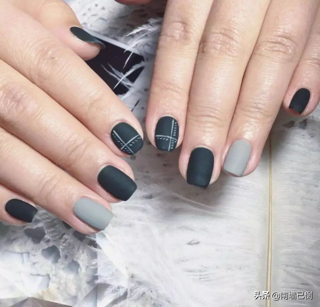 手黑手胖手粗适合什么样的美甲,手指胖粗做指甲好看么