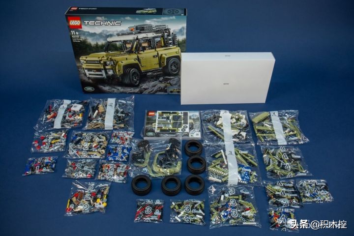 乐高路虎42110拼装详细过程,乐高路虎42110