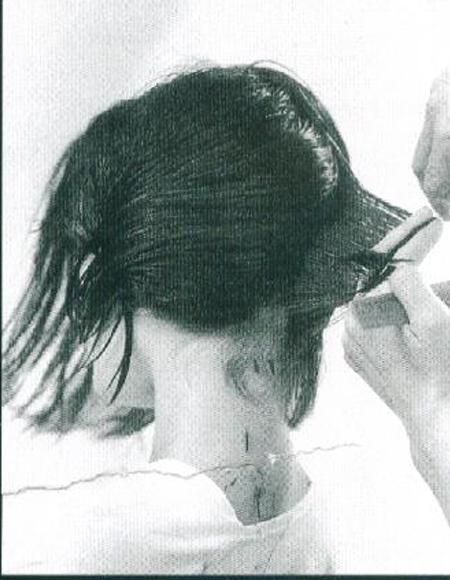 沙宣不对称式,沙宣不对称发型