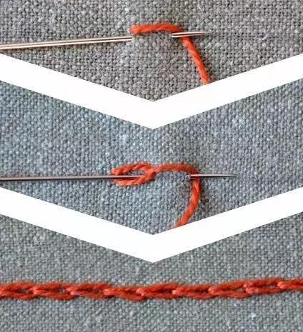 刺绣基本知识之刺绣针法,学刺绣教程绣字