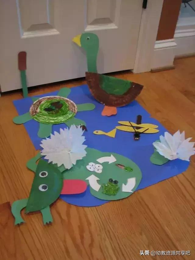 幼儿大班手工创意植物,幼儿园手工纸盘创意设计