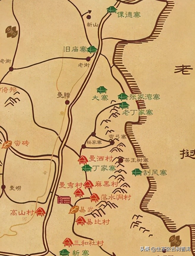 易武普洱茶六大茶山,易武普洱茶各村寨的特点