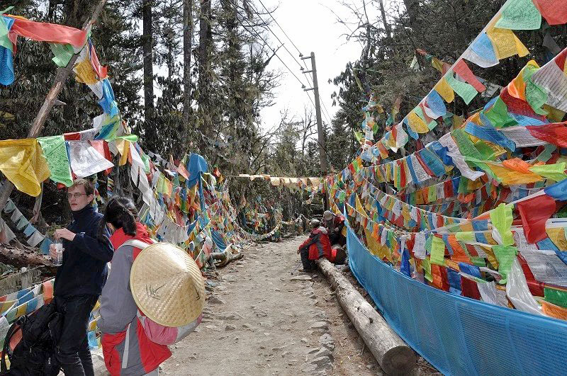 雪山脚下的雨崩村徒步,雨崩村徒步之旅