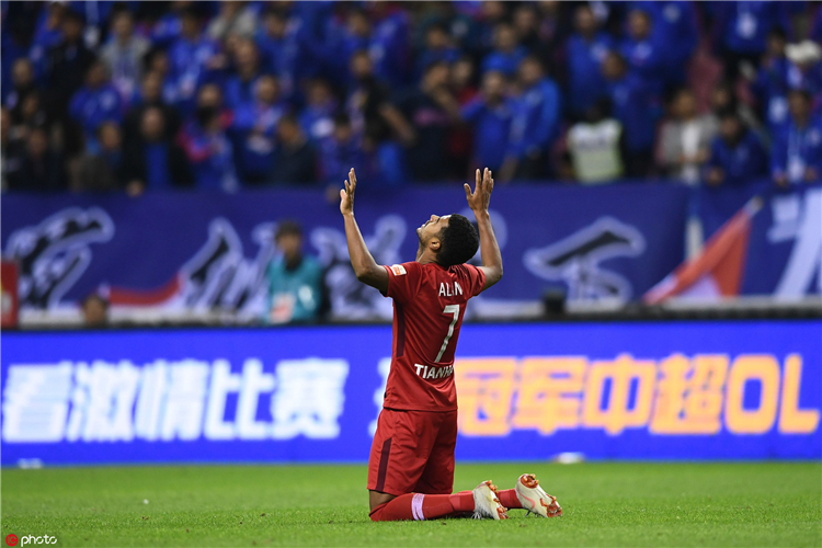 御林军战绩,河南建业绝杀天津天海