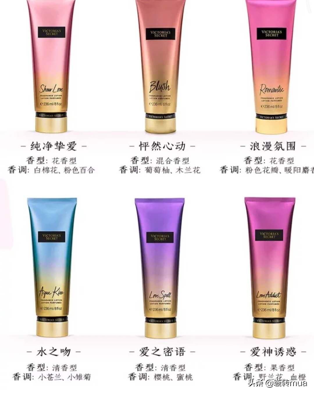 香水基调的身体乳~味道多而全,留香最持久!!