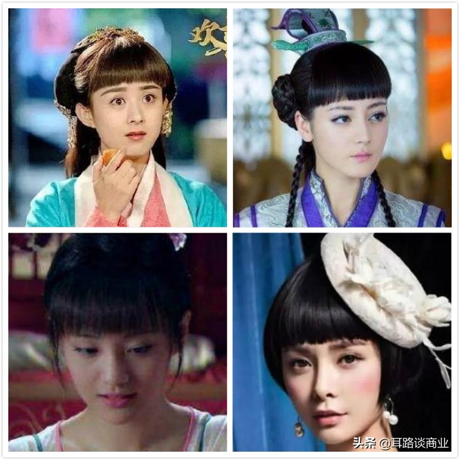 郑爽又在带货了，普拉达+阿迪高奢运动联名款，初恋刘海俏皮优雅