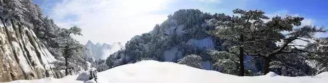 冬游华山,冬游华山景区