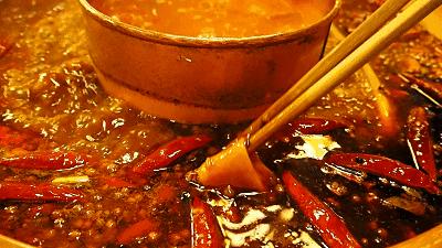 热腾腾麻辣火锅,8d魔幻山城重庆美食街